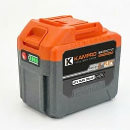 Pin 20 Cell KAMPRO 10Ah Mạch 4 Mosfet, Kèm sạc nhanh, Chân Pin Phổ Thông, Có Đèn Led Báo Pin 3