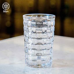 [ GOCHY ] Bộ 6 Ly Thủy Tinh GOCHY HOME 300ml Vân Ong Dập Nổi 3D, Cốc Uống Nước Soda-Lime Không Chì, Dày Dặn Sang Trọng -Màu Trắng 8