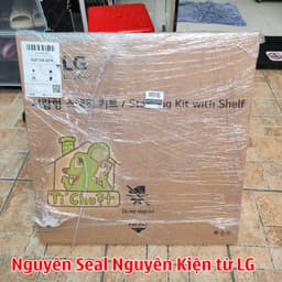 Bộ Kệ Xếp Chồng Máy Giặt Máy Sấy LG Thông Minh có Giá Đỡ Ngăn Kéo Ra Vào Đựng Quần Áo Stacking Kit with Shelf 2