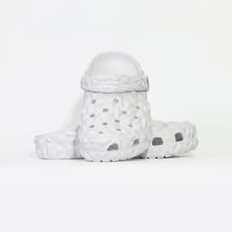 [Tặng Charm + Móc Khóa Chính Hãng] Dép Sục Màu Trắng Kim Cương WABIS Đế 3cm Không Thấm Nước, Chống Trượt [WUC-V3] 5