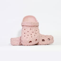 [Tặng Charm + Móc Khóa Chính Hãng] Dép Sục Màu Hồng WABIS Kim Cương Đế 3cm Không Thấm Nước, Chống Trượt [WUC-V3] 4