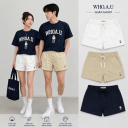 Short kaki lưng thun unisex form ngắn trên gối co giãn bigsize 100kg - 3bros 1