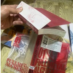 (+pos) Combo 4q vở Fullmetal Alchemist Cang Giả Kim Thuật Sư kèm post 7