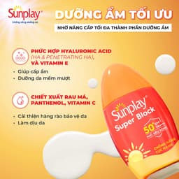 Sữa Chống Nắng Sunplay Super Block SPF50+ PA++++ Chống Nước, Bảo Vệ Da Khi Hoạt Động Ngoài Trời Skin House 5