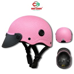 Nón bảo hiểm lưỡi trai carbon Camry Helmets - Phong cách trẻ trung, lý tưởng cho việc đi học và đi phố cho cả nam nữ. 7