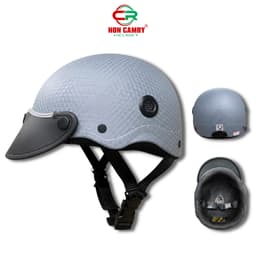 Nón bảo hiểm lưỡi trai carbon Camry Helmets - Phong cách trẻ trung, lý tưởng cho việc đi học và đi phố cho cả nam nữ. 4