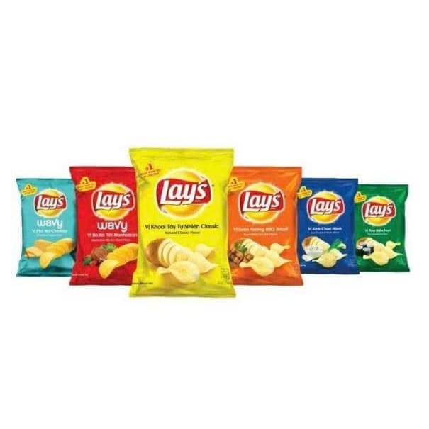 Combo 5 Gói Snack Khoai Tây Lays Đủ Vị Gói Nhỏ Và Gói Lớn