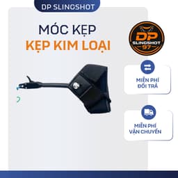 Móc Kẹp Thanh Kim Loại Màu Đen Cao Cấp – Kẹp Cố Định Đồ Câu Cá, Chắc Chắn, Bền Bỉ, Dễ Lắp Đặt 1