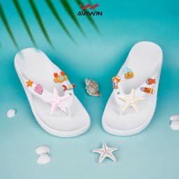 [DT03][Tặng Bộ Charm Sao] Dép Tông Kẹp Nữ Xỏ Ngón AVIWIN Chống Trơn Trượt Đi Chơi Du Lịch 3