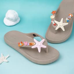[DT03][Tặng Bộ Charm Sao] Dép Tông Kẹp Nữ Xỏ Ngón AVIWIN Chống Trơn Trượt Đi Chơi Du Lịch 6