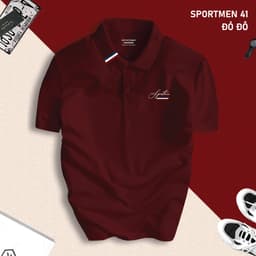 Áo polo nam SPORTMEN 41 BASIC CVC vải cá sấu sang trọng, lịch lãm, thoáng mát - POLOUTFIT 2