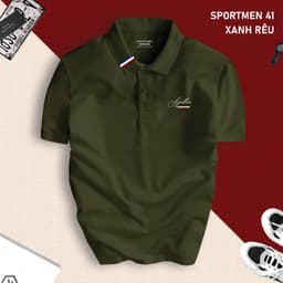 Áo polo nam SPORTMEN 41 BASIC CVC vải cá sấu sang trọng, lịch lãm, thoáng mát - POLOUTFIT 6