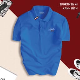Áo polo nam SPORTMEN 41 BASIC CVC vải cá sấu sang trọng, lịch lãm, thoáng mát - POLOUTFIT 3