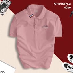 Áo polo nam SPORTMEN 41 BASIC CVC vải cá sấu sang trọng, lịch lãm, thoáng mát - POLOUTFIT 9