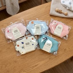 Gối Lõm Cotton Chống Méo Sơ Sinh HUDSON Cao Cấp, Êm Ái Cho Bé 2