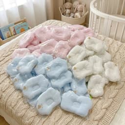 Gối Chống Méo Bẹt Đầu Manny Cao Cấp Hình Đám Mây Cho Bé 4