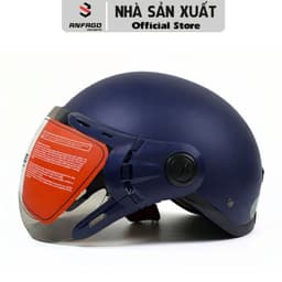Mũ bảo hiểm nửa đầu Anfago chính hãng, thời trang, chống chói lóa và tia UV, nhiều màu sắc cho bạn lựa chọn. 4