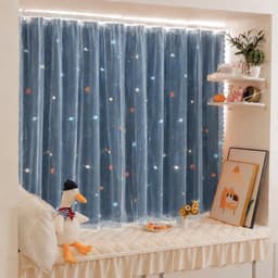 Rèm cửa 2in1 vừa dán tường vừa treo tường tặng kèm phụ kiện dán và treo khi mua rèm 2