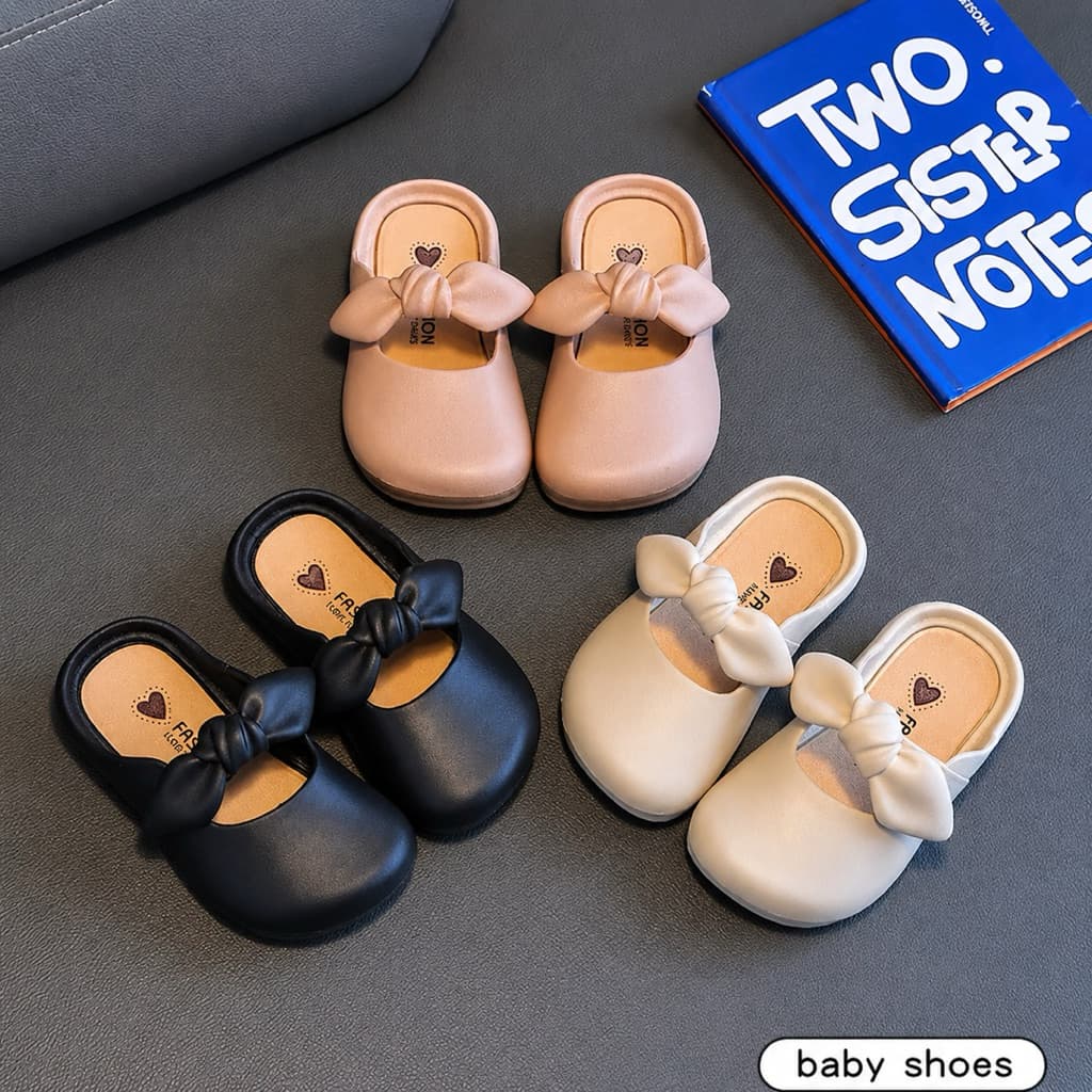 [ DEAL MỞ BÁN ] Dép Sục Cho Bé Gái EVA Nguyên Khối Siêu Nhẹ Gắn Nơ - Giày Sục Búp Bê Trẻ Em Chống Trơn Trượt