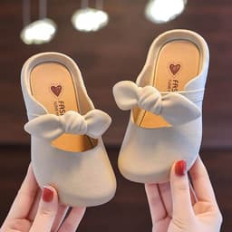 [ DEAL MỞ BÁN ] Dép Sục Cho Bé Gái EVA Nguyên Khối Siêu Nhẹ Gắn Nơ - Giày Sục Búp Bê Trẻ Em Chống Trơn Trượt 6