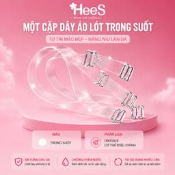 PK06 - Set 2 dây áo ngực trong suốt Phụ Kiện Dây Áo Lót Siêu Dai 1 Cặp (2 cái) TipXinhShop 1