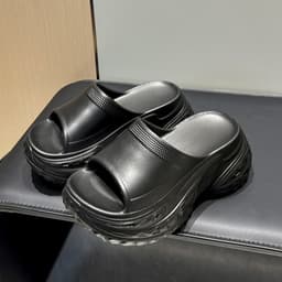 [TE001] Dép bánh mì nữ Aviwin TE001 chiều cao 8 phân nữ phong cách mới 5