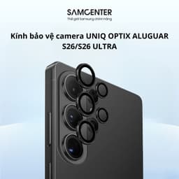 Kính Bảo Vệ Camera Samsung Galaxy S26/S26 ULTRA UNIQ OPTIX ALUGUAR 1