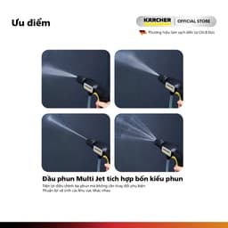 [MỚI 2026] Máy xịt rửa cầm tay gấp gọn Karcher OC Handheld - Động cơ không chổi than - Pin Lithium-ion cao cấp 7