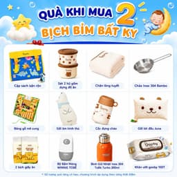 (Combo quà 2 bịch) Tã/bỉm Gooby Extra mềm mại, chống tràn, siêu thấm hút, khô thoáng an toàn cho bé 2