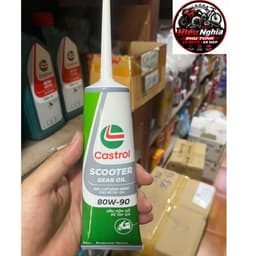 NHỚT HỘP SỐ CASTROL SCOOTER GEAR OIL 80W-90 120ML 3