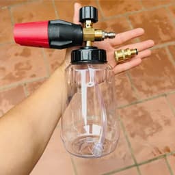Bình xịt bọt tuyết 1L tạo bọt mịn dày dễ quan sát dung dịch cổ bình lớn lắp máy rửa xe gia đình công nghiệp 4