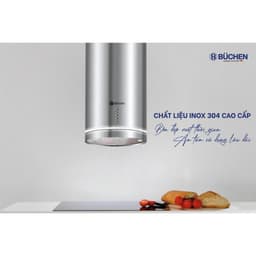 MÁY HÚT MÙI BUCHEN 886IS SMART | Hút mùi bàn đảo, hút mùi độc lập | 1200m3/h 8