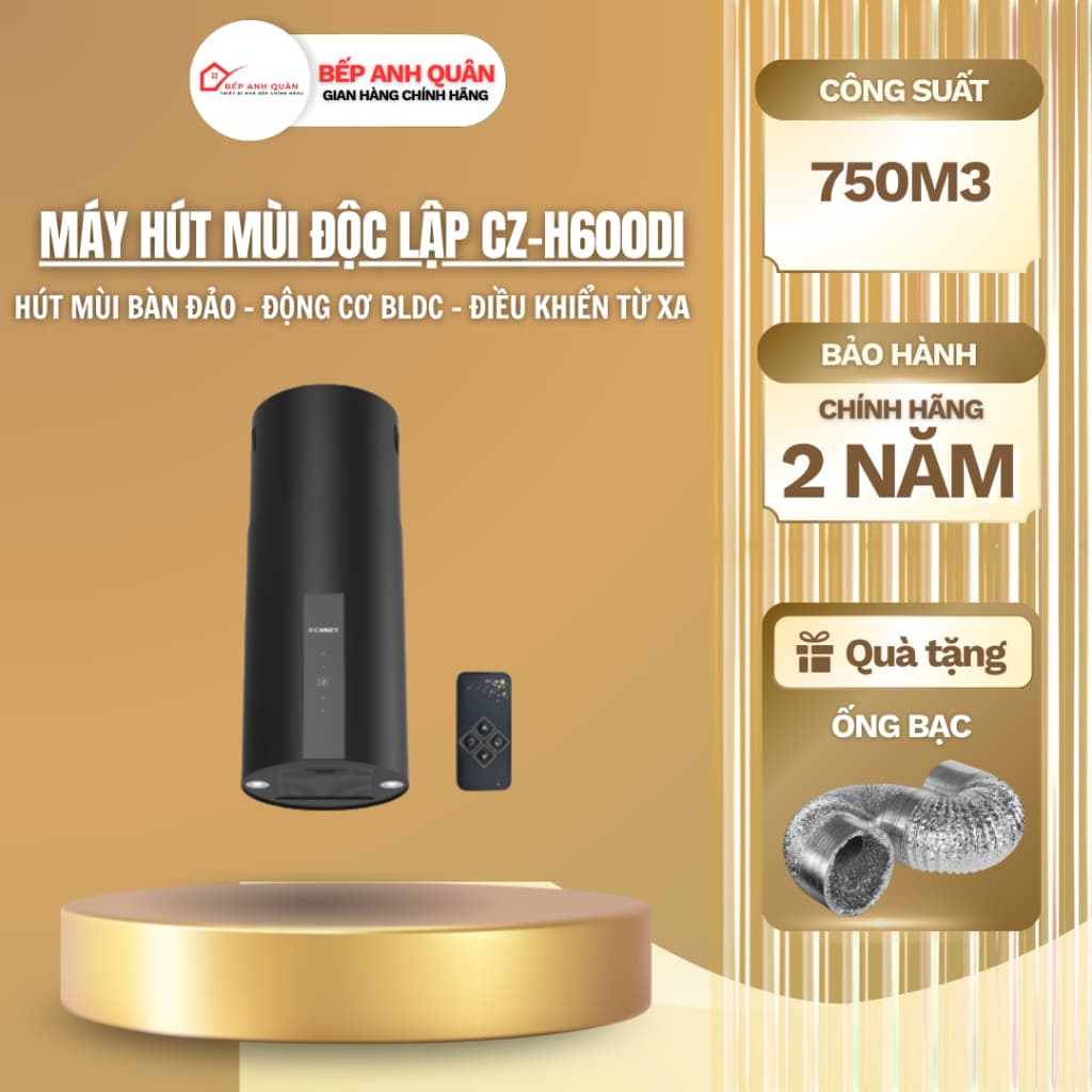 Máy Hút Mùi Độc Lập CZ-H601DI | HÀNG CHÍNH HÃNG
