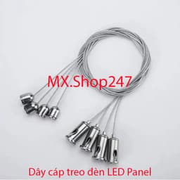 Dây cáp treo đèn LED Panel, Dây treo đèn thả 600x600 1