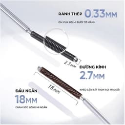 Mascara Làm Cong Dài & Tơi Mi Judydoll Curling Iron Mascara 3g 4