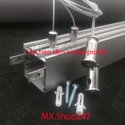 Bộ dây cáp treo thả đèn LED 1m - 3m 4
