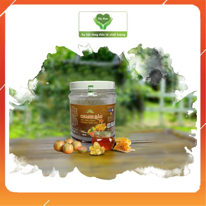 CHANH ĐÀO MẬT ONG RỪNG ĐƯỜNG PHÈN NÂU ( 1kg )