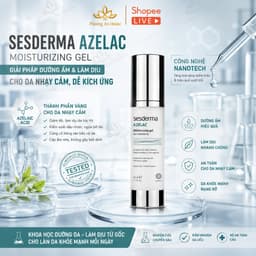 Gel Dưỡng Ẩm Chống Oxy Hóa Cho Da Dầu Nhạy Cảm Sesderma Azelac Moisturizing Gel 50ml 2