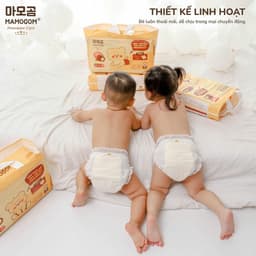 [COMBO 2] Tã bỉm Mamogom Premium Đủ Size mềm mại thấm hút tốt cho bé 6
