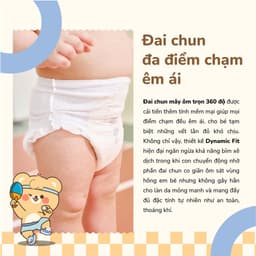 [COMBO 2] Tã bỉm Mamogom Dynamic Đủ Size mềm mại thấm hút tốt cho bé 4