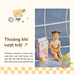 [COMBO 2] Tã bỉm Mamogom Dynamic Đủ Size mềm mại thấm hút tốt cho bé 5