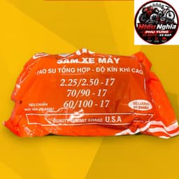 Săm Vanlock bánh trước xe số giá sỉ kích thước 2,25/2,50-17(70/90-17) chính hãng. 1