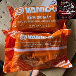 Săm Vanlock bánh trước xe số giá sỉ kích thước 2,25/2,50-17(70/90-17) chính hãng. 2