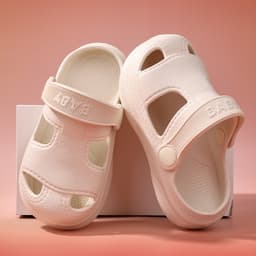 Dép Nhựa Quai Hậu Cho Bé EVA Mềm Nhẹ Chống Trơn Dép Trẻ Em Đi Học Đi Chơi Bé Trai Bé Gái. 7