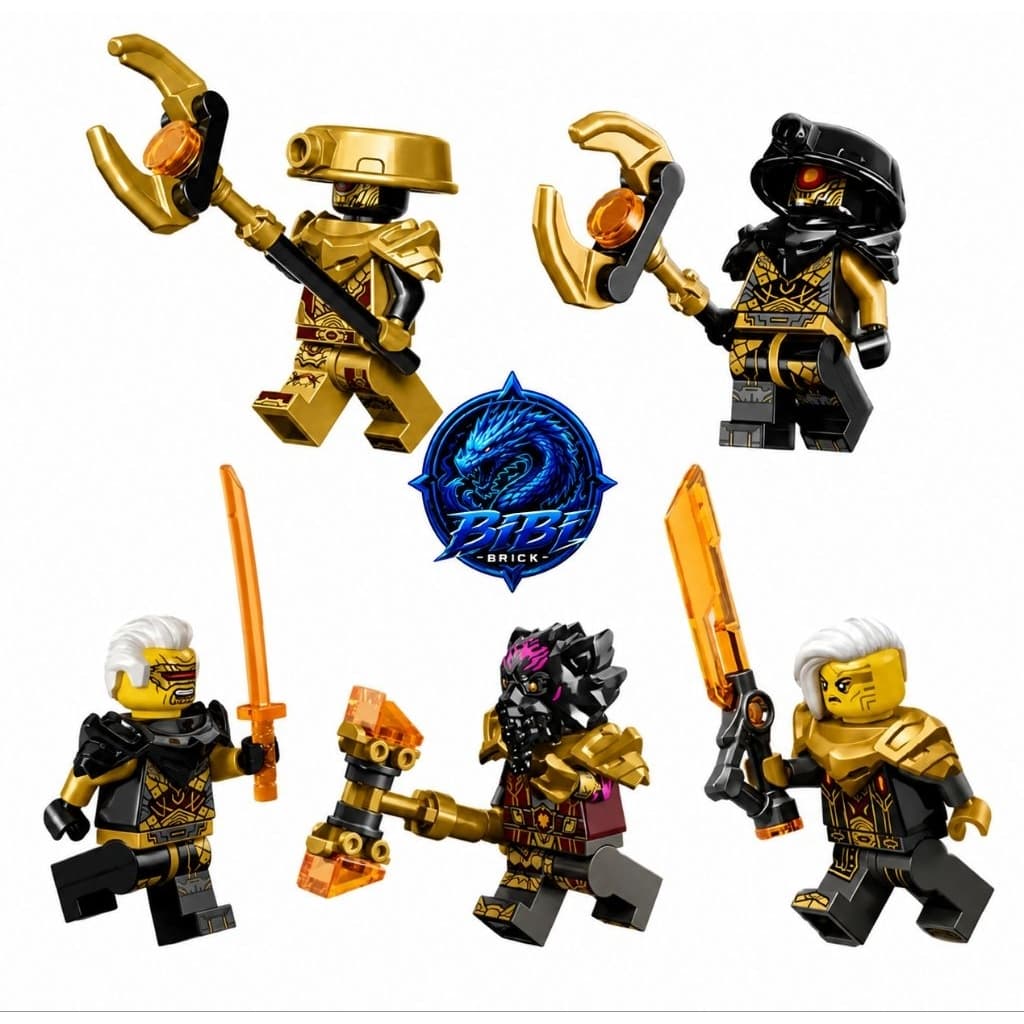 [IN LƯNG][Sẵn Hàng]Mô Hình Lắp Ghép Imperium-Nữ Hoàng Beatrix-Chúa Tể Ras-Rapton-Minifigures Dragon Rising 1-Ninjago