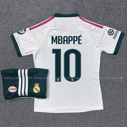 Bộ Quần Áo Bóng Đá CLB Real Madrid Mùa Giải 2026/2027- Vải Polyester Thái Gai cao Cấp 7