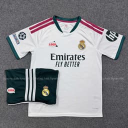 Bộ Quần Áo Bóng Đá CLB Real Madrid Mùa Giải 2026/2027- Vải Polyester Thái Gai cao Cấp 3