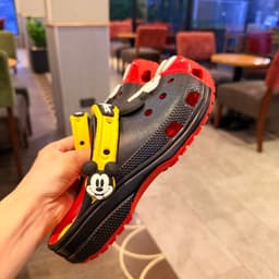 [Tặng hộp Bv] Box bv, Dép sục đen mickeydisney size 36-40 3