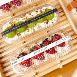 Set 200 HỘP NHỰA DÀI ĐỰNG PANNA COTTA 300ml KÈM NẮP - LY ĐỰNG BÁNH MOUSSE, TIRAMISU, PANNA COTTA - BB599 - ShopDoTrung 5