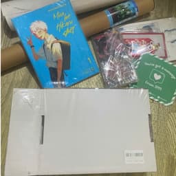 (+pos,full box) Boxset vở Mùa hè hikaru chết tập 1 sưu tầm full quà nguyên bản 1